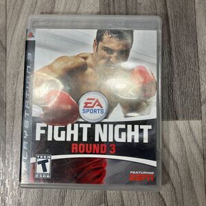 EA Sports Fight Night Round 3 PlayStation 3 Blu-ray‎ Disc Boxing Video Games